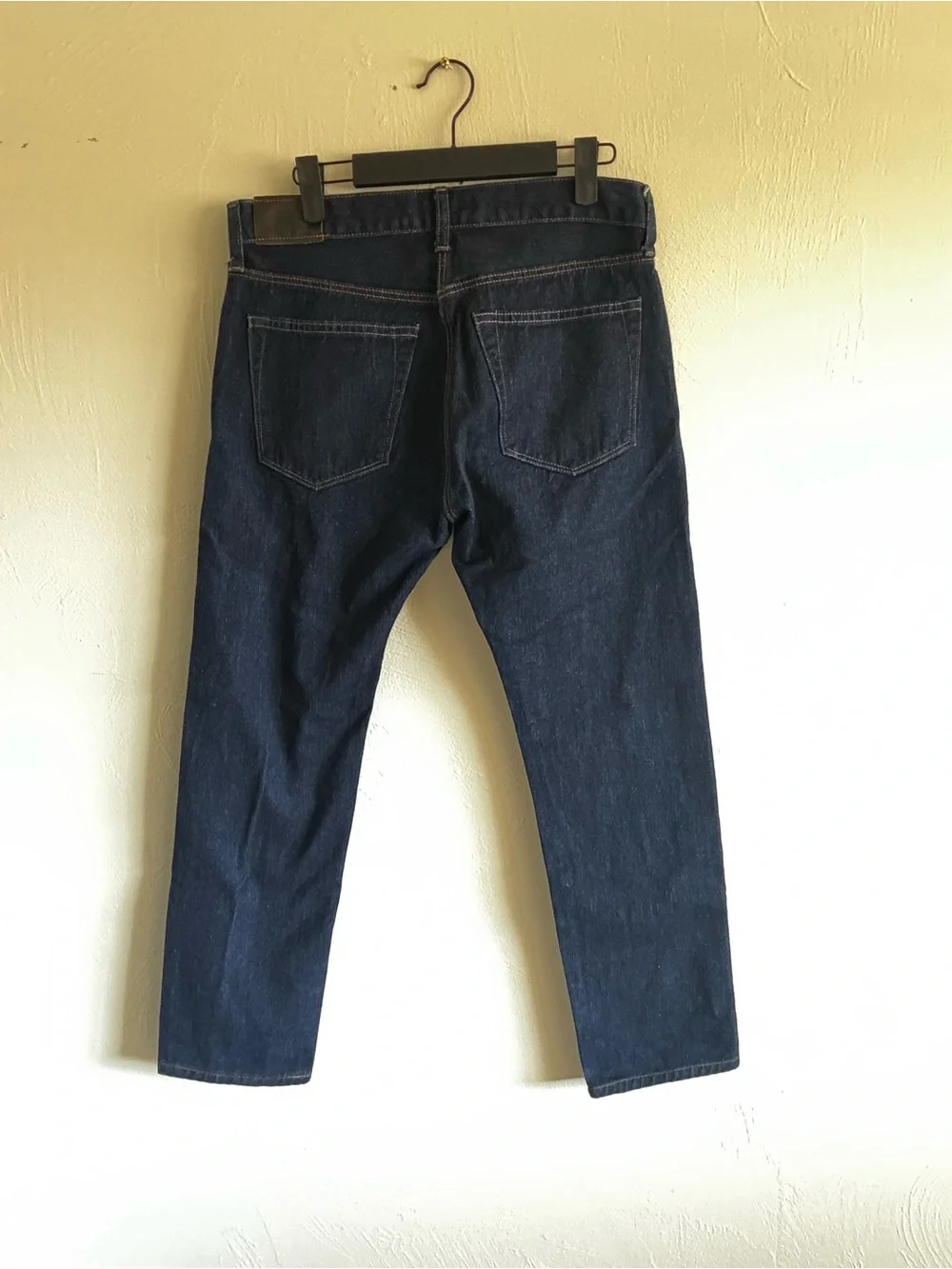 J. Crew Men's Slim Jeans in Dark Blue Indigo
